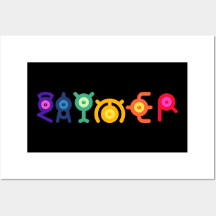 Unown Gaymer - Pride Posters and Art